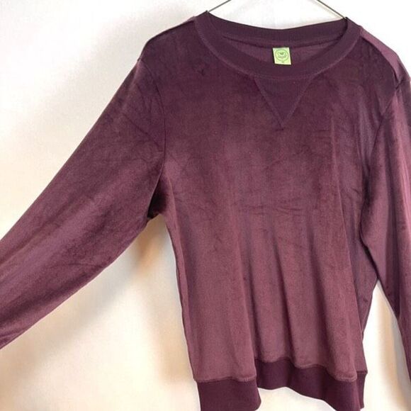 Honey Dew Lounge Set Women's Small Plum Purple Soft Velour Sweatsuit 2 Piece - Picture 2 of 16